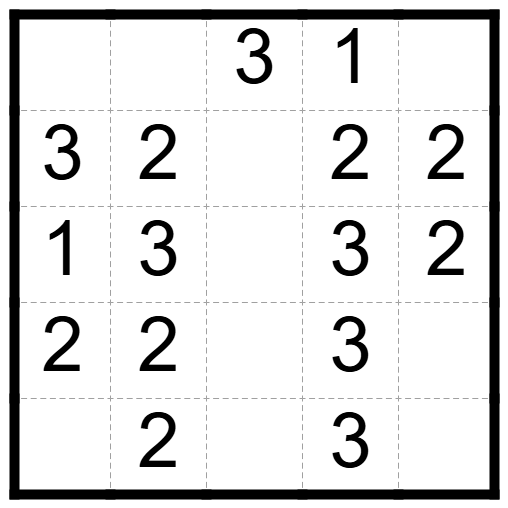 Puzzle Five Cells